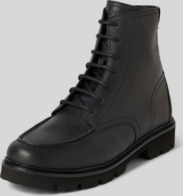 JOOP! SHOES Leren boots met labeldetails model 'loreto hektor'