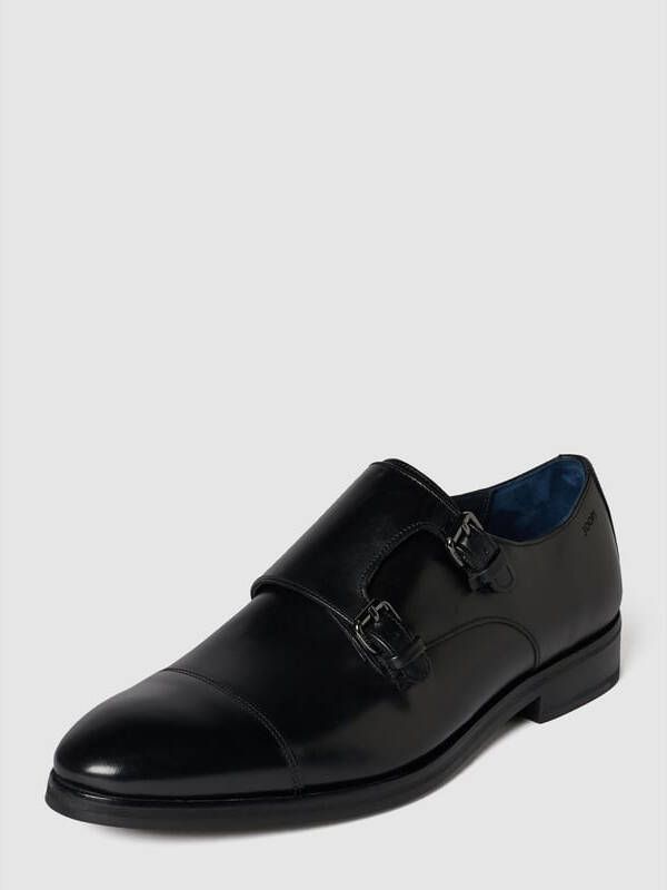 JOOP! SHOES Double monk straps van leer model 'Kleitos'