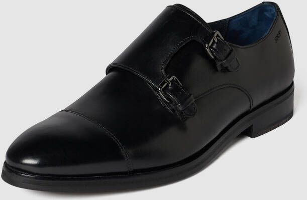 JOOP! SHOES Double monk straps van leer model 'Kleitos'