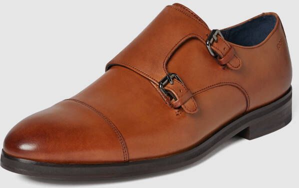 JOOP! SHOES Double monk straps van leer model 'Kleitos'