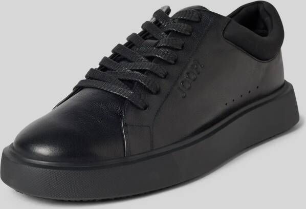 JOOP! SHOES Sneakers van leer met labeldetail