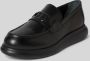 Karl Lagerfeld Loafers van leer met labelapplicatie - Thumbnail 1