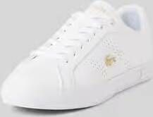 Lacoste Leren sneaker met logo-applicatie model 'POWERCOURT 2.0'