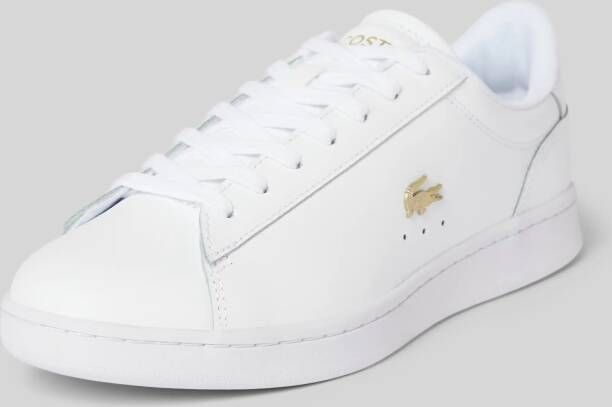 Lacoste Leren sneakers met labelapplicatie model 'CARNABY'