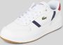 Lacoste Leren sneakers met labelstitching - Thumbnail 2