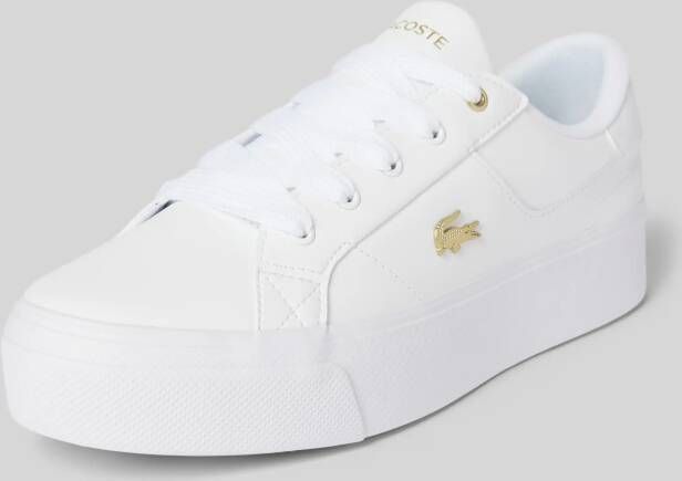 Lacoste Leren sneakers met plateauzool model 'ZIANE'