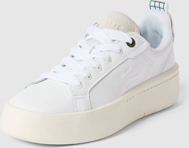 Lacoste Plateausneakers met labeldetails model 'CARNABY'