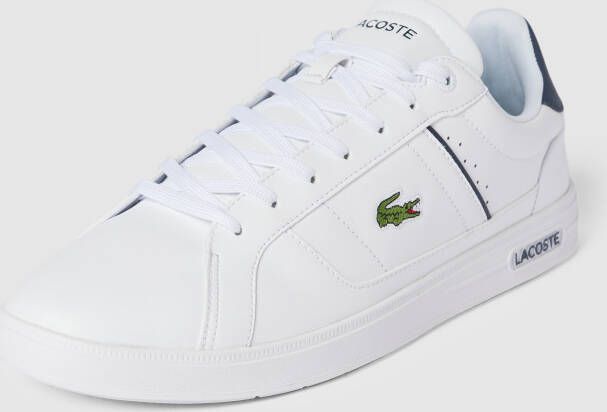 Lacoste Sneakers met contrastgarnering