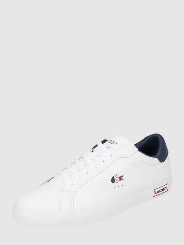 Lacoste Sneakers van leer model 'Powercourt'