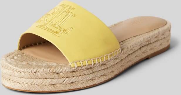 Lauren Ralph Lauren Espadrilles in gevlochten look model 'POLLY'