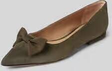 Lauren Ralph Lauren Espadrilles Londyn Bow Flats Ballet in groen