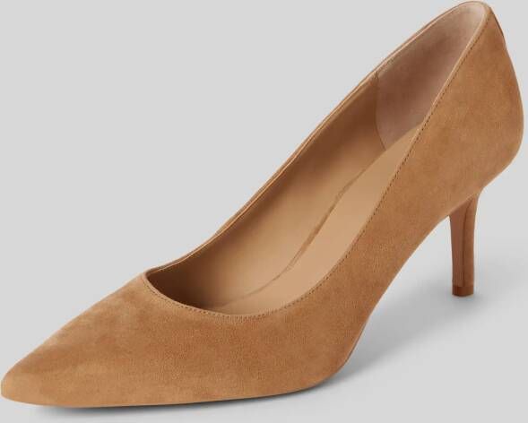 Lauren Ralph Lauren Leren pumps met naaldhak model 'LANETTE'