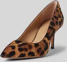 Lauren Ralph Lauren Leren pumps met naaldhak model 'LANETTE'