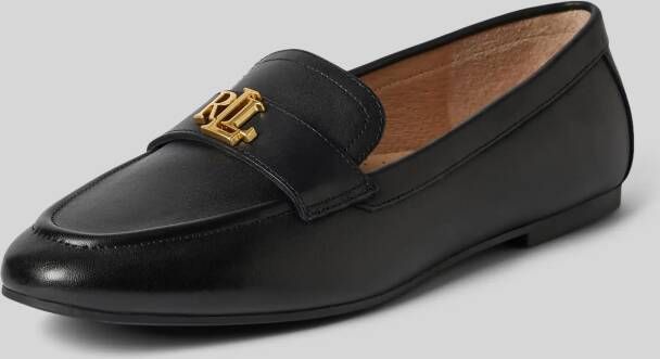 Lauren Ralph Lauren Loafers met labeldetail model 'AVERI'