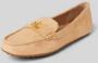 LAUREN RALPH LAUREN Mocassins Dames Barnsbury Flats Casual Maat: 40 Materiaal: Leer Kleur: Beige - Thumbnail 5