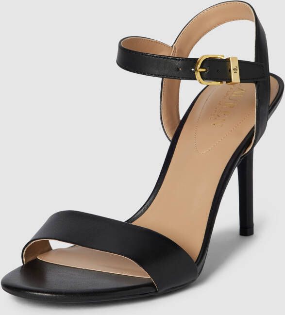 Lauren Ralph Lauren Sandalen van leer model 'GWEN'