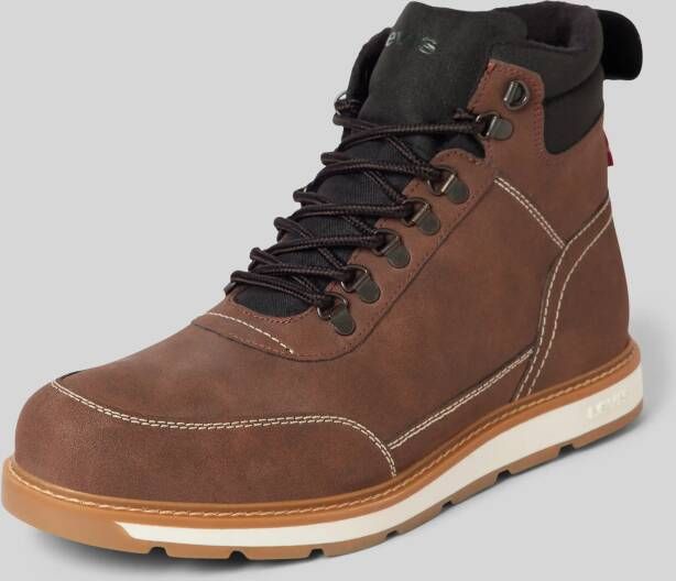 Levi s Acc. Boots met veters en labeldetail model 'AXEL'