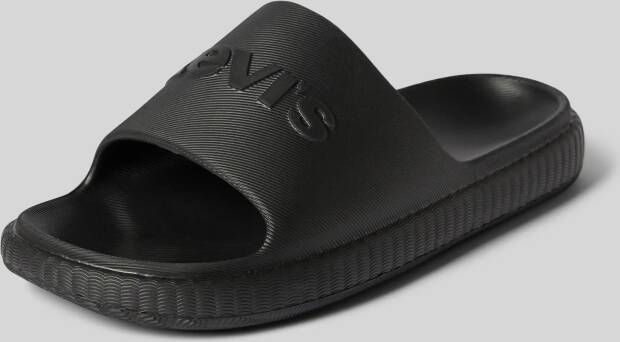 Levi's Slippers met structuurmotief model 'JUNI NEXT'