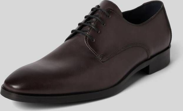 Lloyd Leren derbyschoenen met labeldetail model 'OPAL'