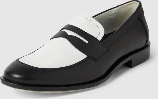 Lloyd Loafers in two-tone-stijl van leer model 'LINDSEY'