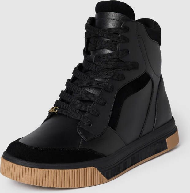 Marc Cain Bags & Shoes High top sneakers met labeldetail