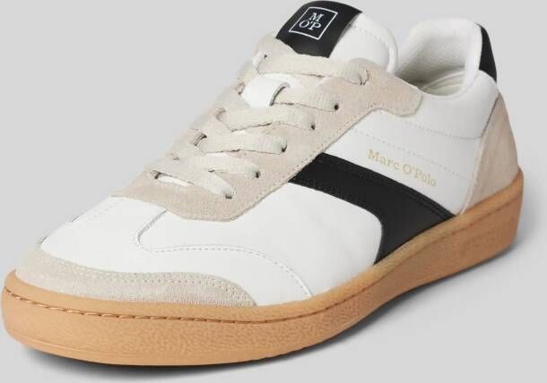 Marc O'Polo Sneakers van leermix model 'COURT'