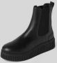 Marc O'Polo Chelsea boots van stijlvol rundleer met geribbelde plateauzool - Thumbnail 3