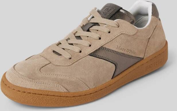 Marc O'Polo Platte lage sneakers met glanzende applicaties