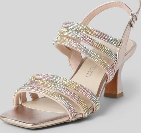 Marco tozzi Sandalen met strass-steentjes