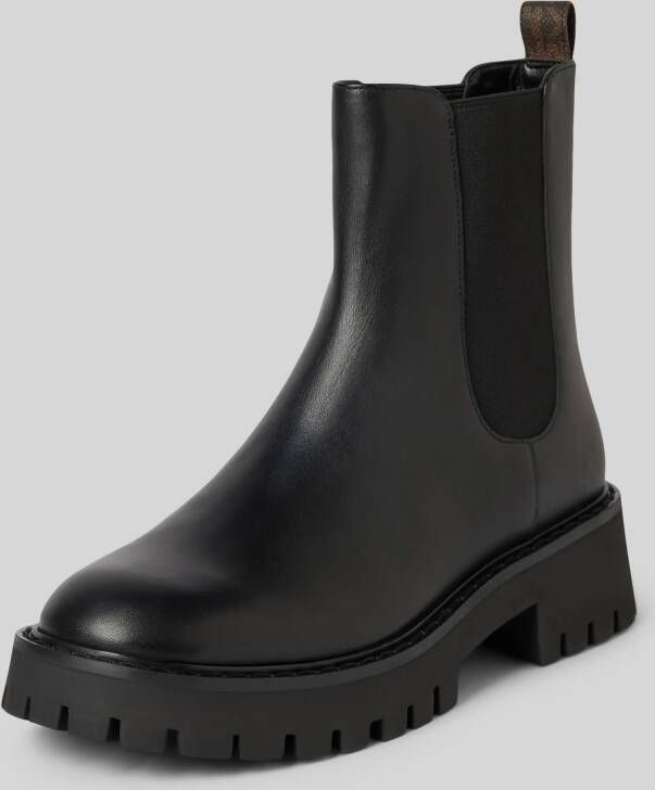 MICHAEL Kors Chelsea boots van leer met plateauzool model 'ASHER'