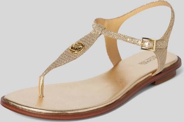 MICHAEL Kors Teenslippers met labelapplicatie model 'MALLORY'