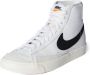 Nike Blazer Mid '77 (gs) Basketball Schoenen white black total orange maat: 40 beschikbare maaten:36.5 37.5 38.5 40 - Thumbnail 4