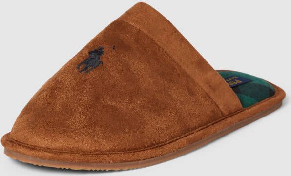 Polo Ralph Lauren Huisschoenen met labelstitching model 'KLARENCE'