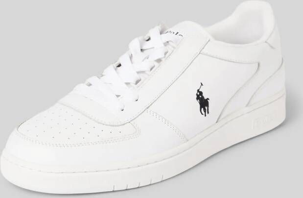 Polo Ralph Lauren Leren sneakers met labelstitching