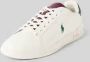 Polo Ralph Lauren Leren sneakers met logostitching - Thumbnail 1