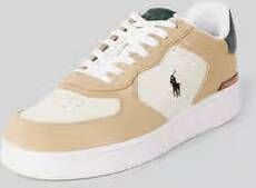 Polo Ralph Lauren Leren sneakers met logostitching model 'MASTERS'