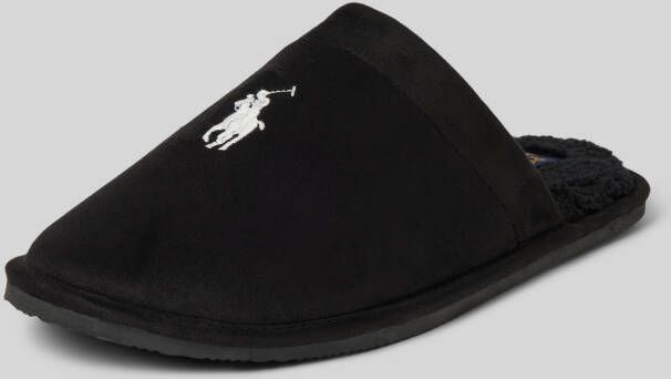 Polo Ralph Lauren Slippers met logostitching model 'KLARENCE'