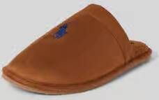 Polo Ralph Lauren Slippers met logostitching model 'KLARENCE'