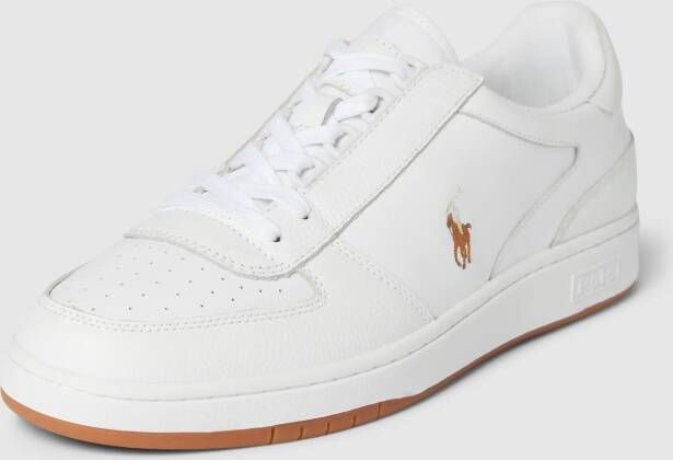 Polo Ralph Lauren Sneakers met labelstitching model 'POLO'