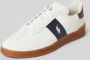 POLO RALPH LAUREN Ralph Lauren Lage Sneakers Heren Heritage Area Maat: 43 Materiaal: Leer Kleur: Wit - Thumbnail 4