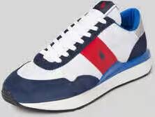 Polo Ralph Lauren Sneakers van leermix model 'Train'