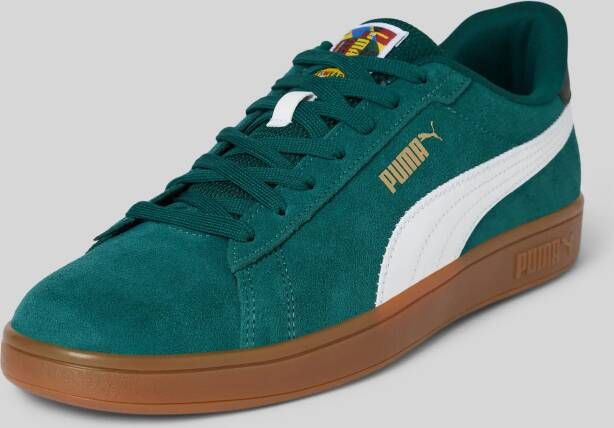 Puma Leren sneakers met labeldetails model 'Smash 3.0'