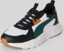 PUMA Trinity Lite Heren Sneakers Black-Dark Myrtle-Caramel Latte - Thumbnail 4