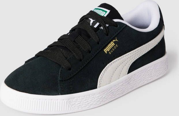 Puma Sneakers met labelprint in metallic model 'SUEDE CLASSIC'