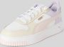 PUMA Carina Street Dames Sneakers White-Frosty Pink-Alpine Snow - Thumbnail 4