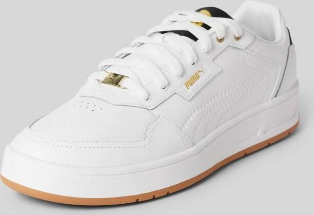 Puma Sneakers van leer met labeldetail