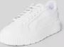 Puma Dames Leren Sneakers met SoftFoam+ Demping White Dames - Thumbnail 4