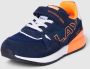 Replay SHOOT JR-1 suede sneakers donkerblauw oranje Logo 30 - Thumbnail 4