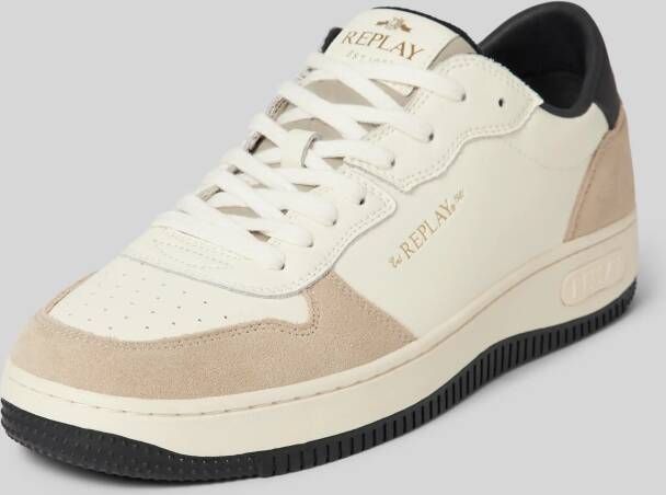 Replay Sneakers van leer met labeldetails model 'EPIC'