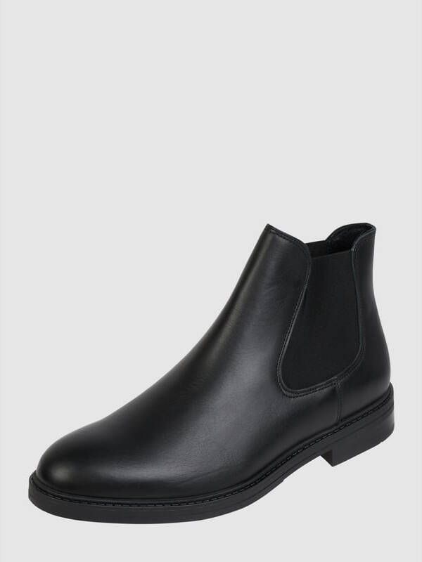 Selected Homme Chelsea boots van leer